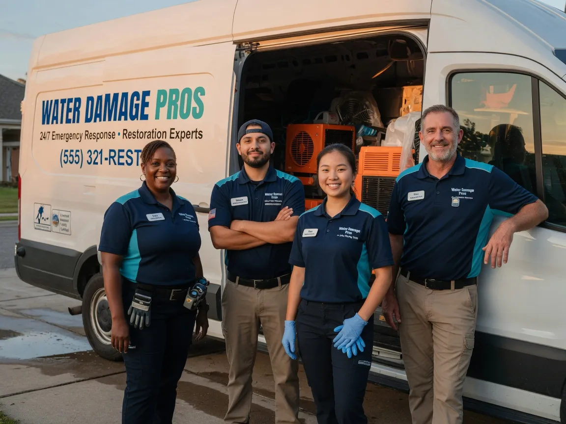 Water Damage Restoration company in Emden, IL