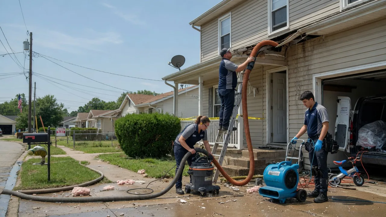 Water Damage Restoration in Emden, IL near me